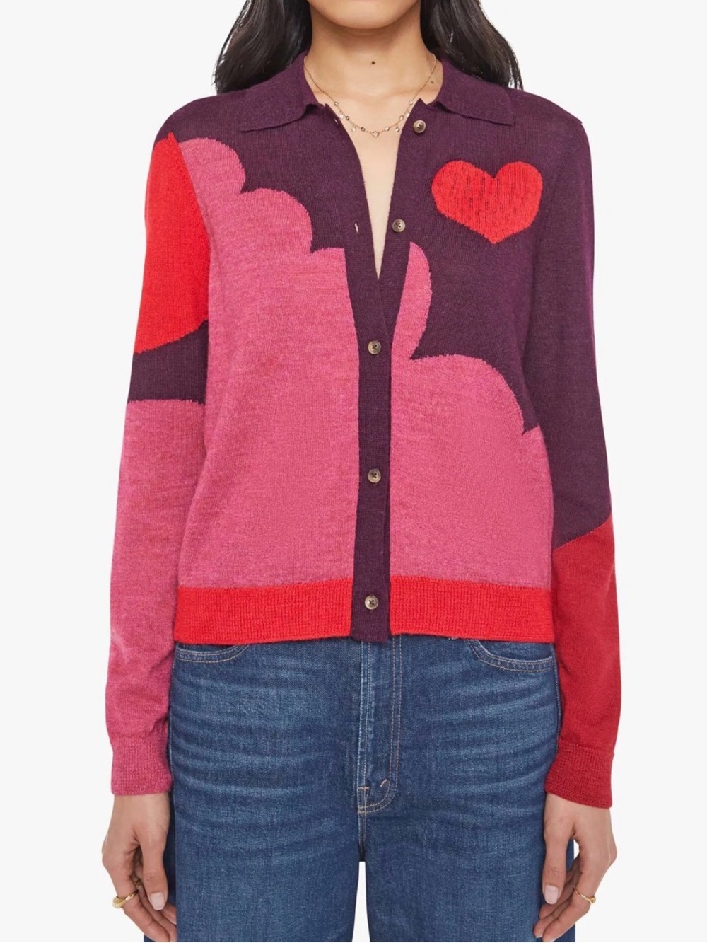 MOTHER
Alpaca The Racquet Cardigan